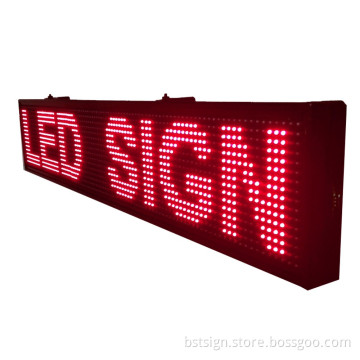 P10 Red Outdoor LED Moving Message Display (Programmable)